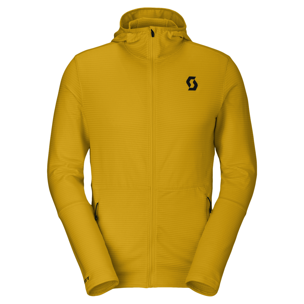 SCOTT Defined Light Hoody Herren – Sundial Yellow – Vorderansicht