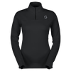 SCOTT Defined Light midlayer-trui voor dames – Zwart – Vooraanzicht