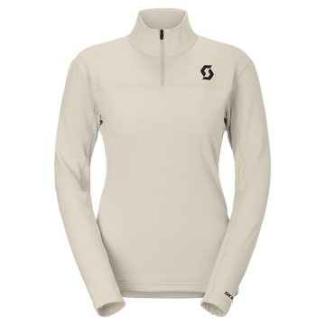 SCOTT Defined Light midlayer-trui voor dames – Latte Beige – Vooraanzicht