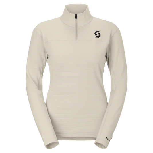 Maglione intimo SCOTT Defined Light da donna – Latte Beige – Vista frontale