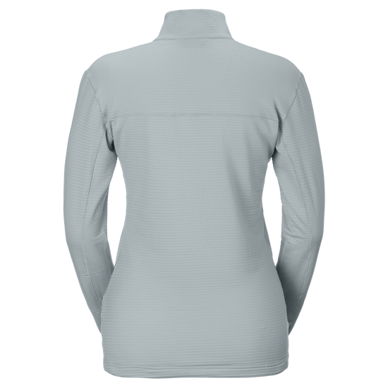 SCOTT Defined Light midlayer-trui voor dames – Mist Blue – Achterkant