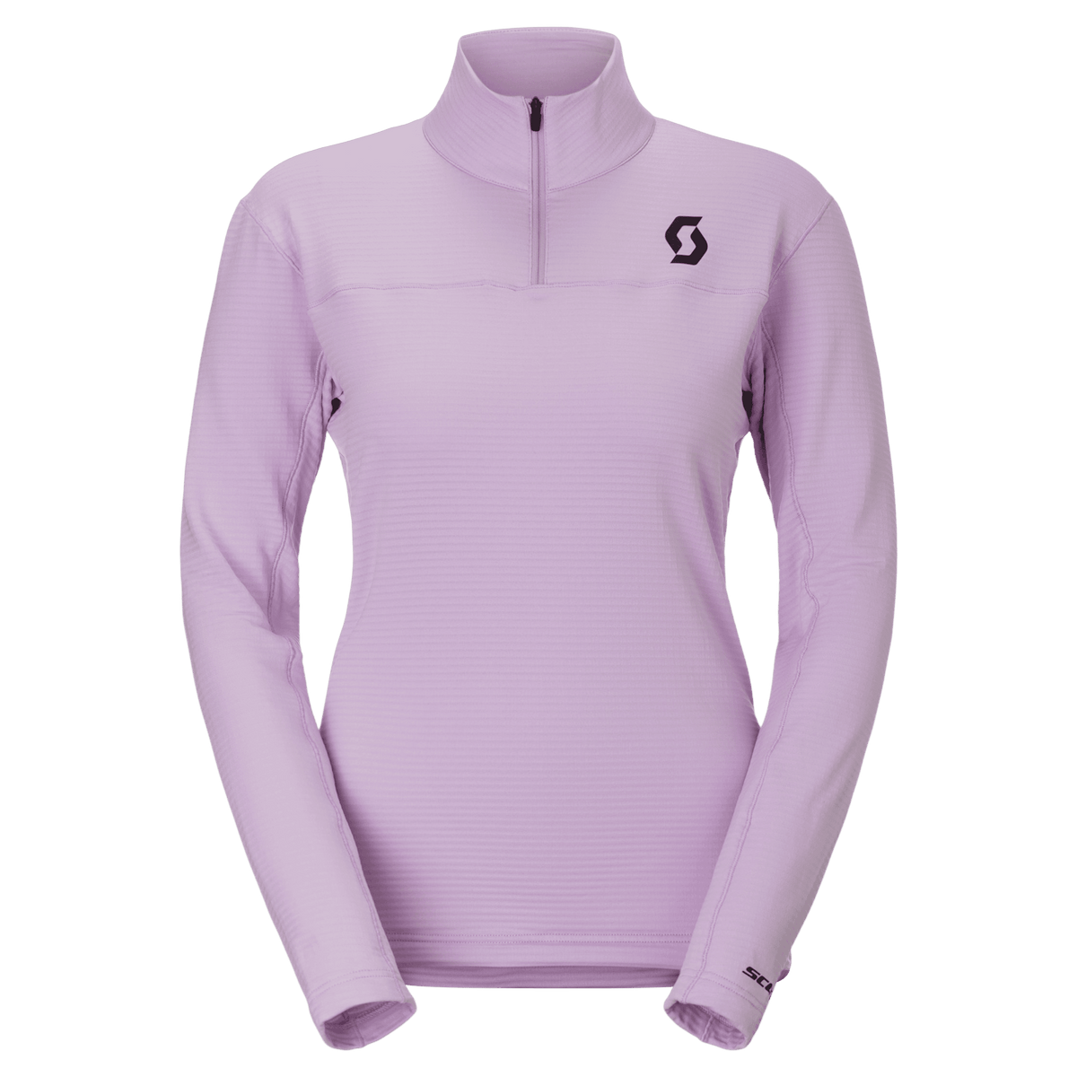SCOTT Defined Light midlayer-trui voor dames – Sherbet Purple – vooraanzicht