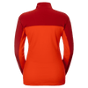 SCOTT Defined Light midlayer-trui voor dames – Turbo Red - Toasted Red – Achterkant