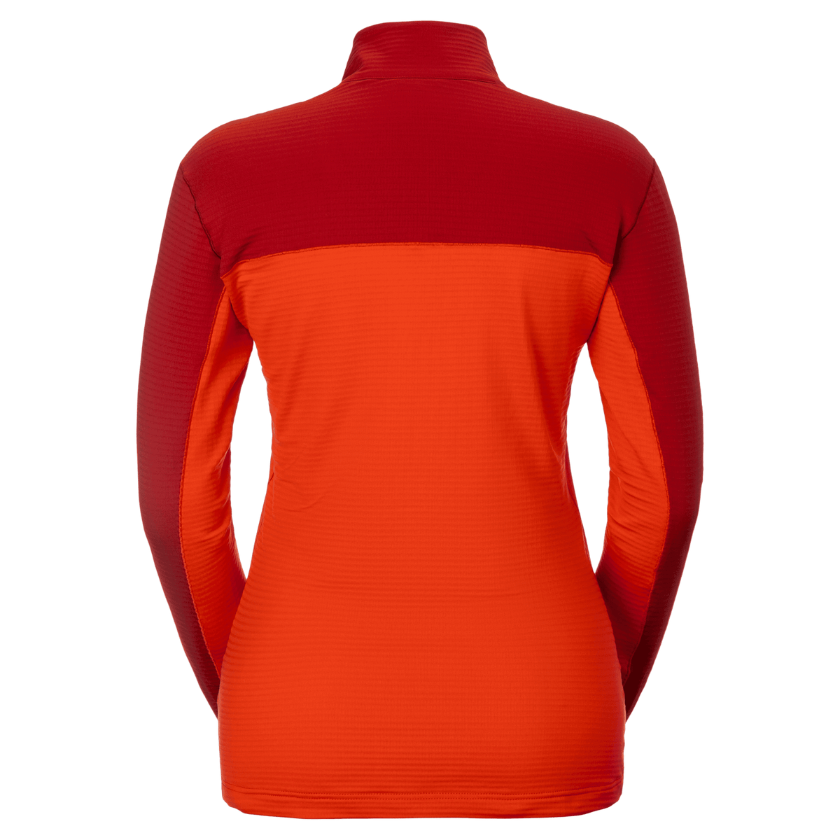 SCOTT Defined Light midlayer-trui voor dames – Turbo Red - Toasted Red – Achterkant