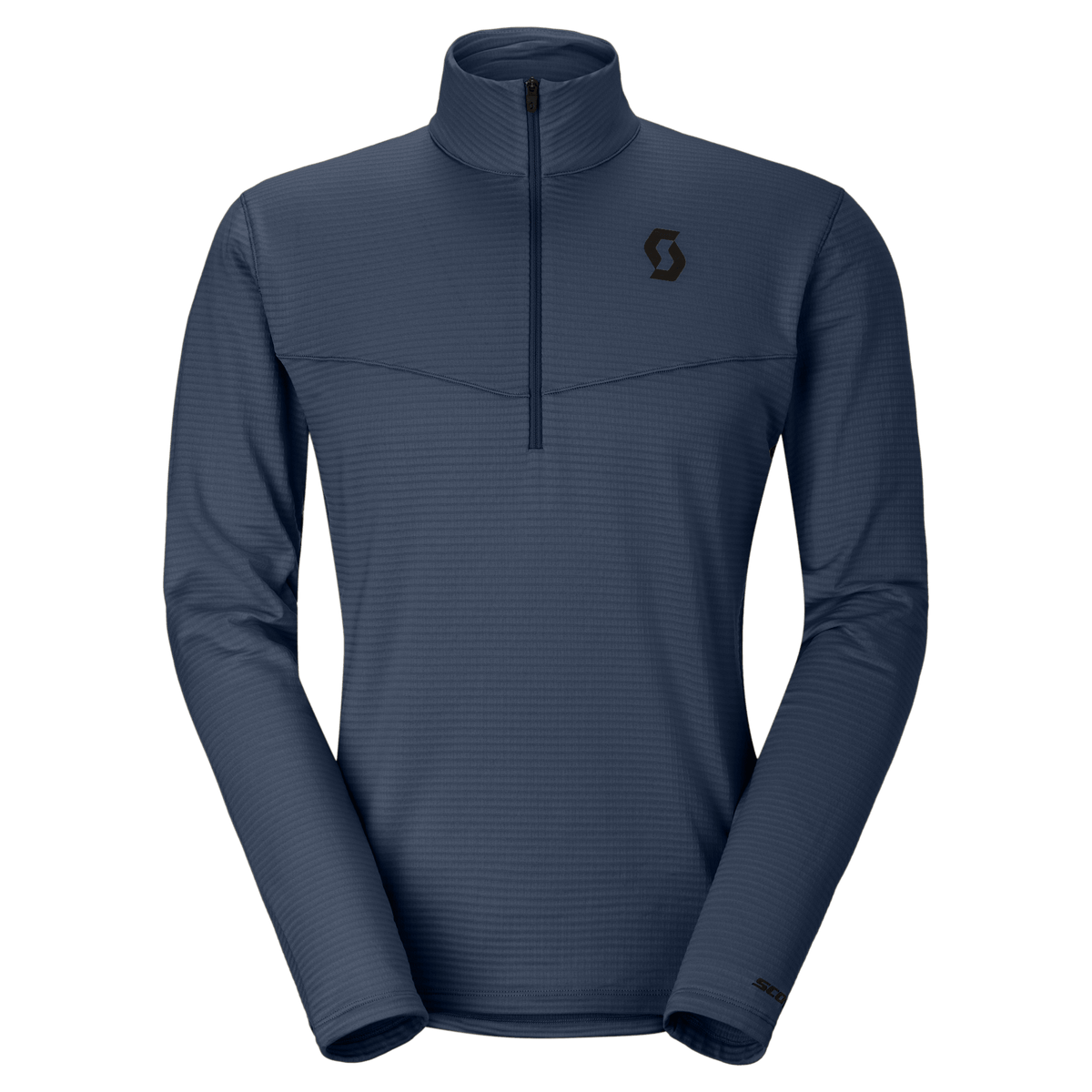 Maglione SCOTT Defined Light Midlayer da uomo - Dusk Blue (parte anteriore) su PeakStyle