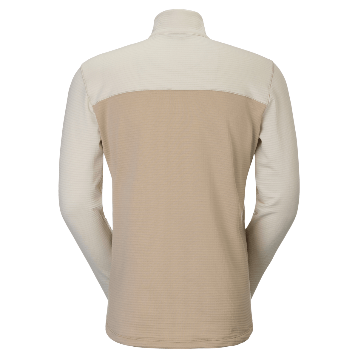 Maglione SCOTT Defined Light Midlayer da uomo - Portobello Beige - Latte Beige sul retro su PeakStyle