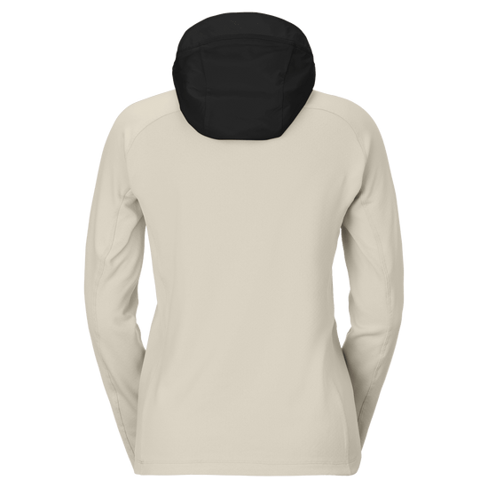 Pull à capuche SCOTT Defined Mid pour femme – Noir - Beige Latte (vue de dos)