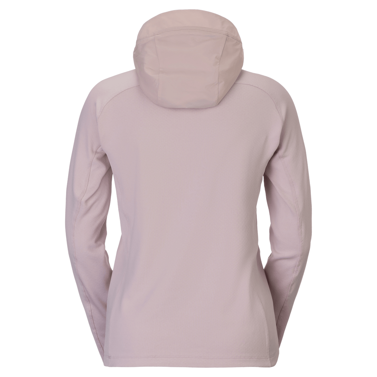 Pull à capuche SCOTT Defined Mid pour femme – Vue de dos, couleur Wax Pink