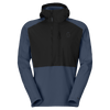 SCOTT Defined Mid Pullover Midlayer Hoodie for Men – Black - Dusk Blue (Front View)