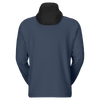 SCOTT Defined Mid Pullover Midlayer Hoodie for Men – Black - Dusk Blue (Back View)