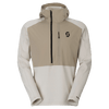 SCOTT Defined Mid Pullover Midlayer Hoodie for Men – Portobello Beige - Latte Beige (Front View)