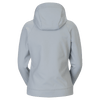 Felpa con cappuccio SCOTT Defined Warm Zip Midlayer da donna – Mist Blue, vista posteriore