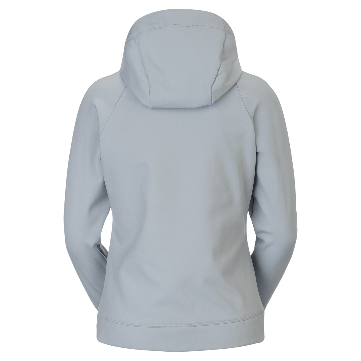 Felpa con cappuccio SCOTT Defined Warm Zip Midlayer da donna – Mist Blue, vista posteriore