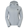 Felpa con cappuccio SCOTT Defined Warm Zip Midlayer da donna – Mist Blue, vista frontale