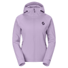 Felpa con cappuccio SCOTT Defined Warm Zip Midlayer da donna – Sherbet Purple, vista frontale