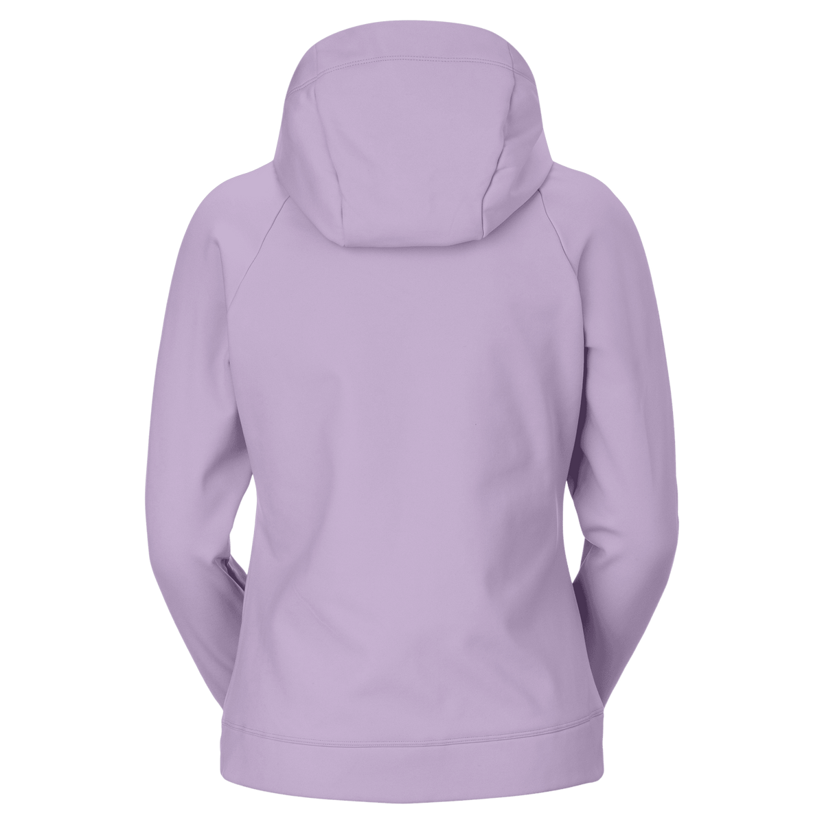 Felpa con cappuccio SCOTT Defined Warm Zip Midlayer da donna – Sherbet Purple, vista da dietro