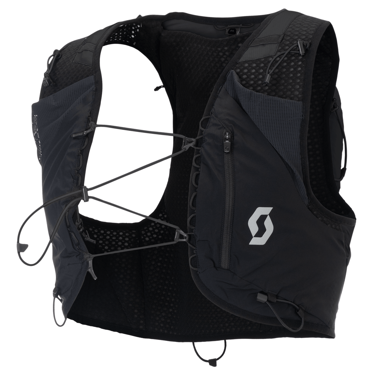 SCOTT Endurance TR' 6 Trail Running Backpack, Black – Rear View
