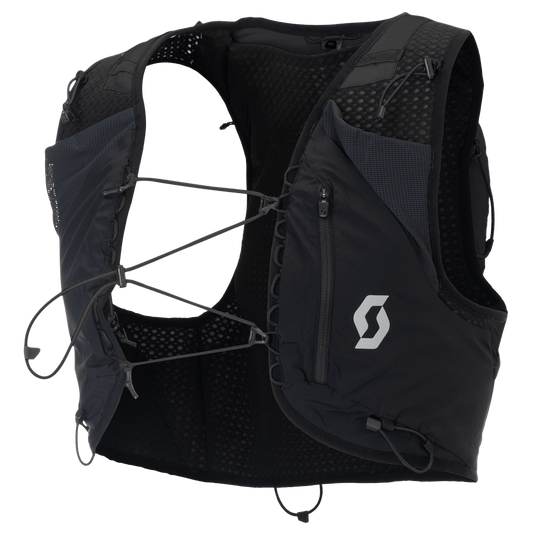 SCOTT Endurance TR' 6 Trail Running Backpack, Black – Rear View