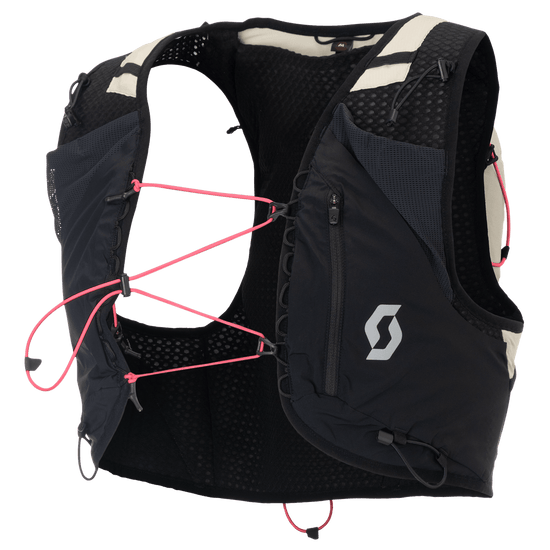 SCOTT Endurance TR' 6 Trail Running Backpack, cotton white/black – Rear View