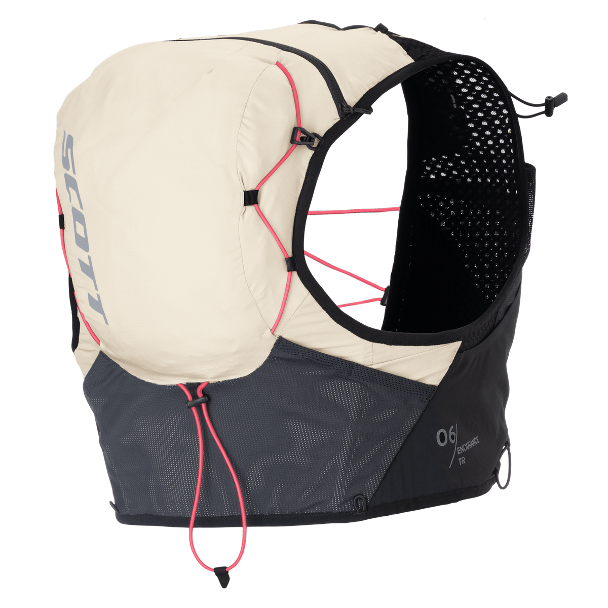 SCOTT Endurance TR' 6 Trail Running Backpack, cotton white/black – Packshot