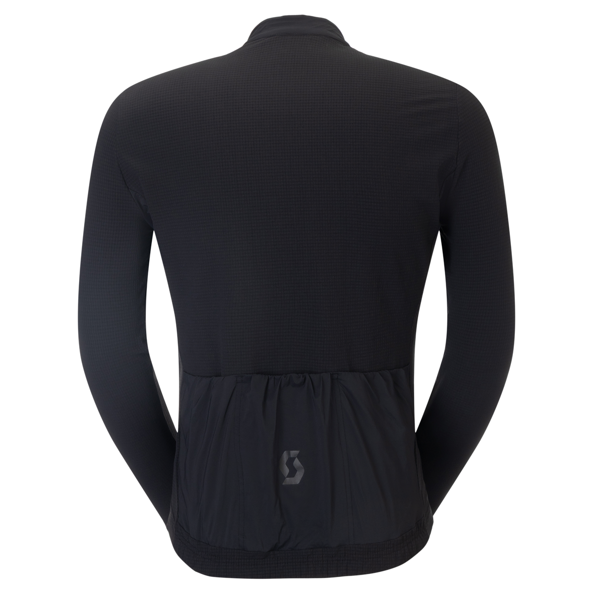 SCOTT Endurance Warm Langarm-Radtrikot Herren Black Rückansicht