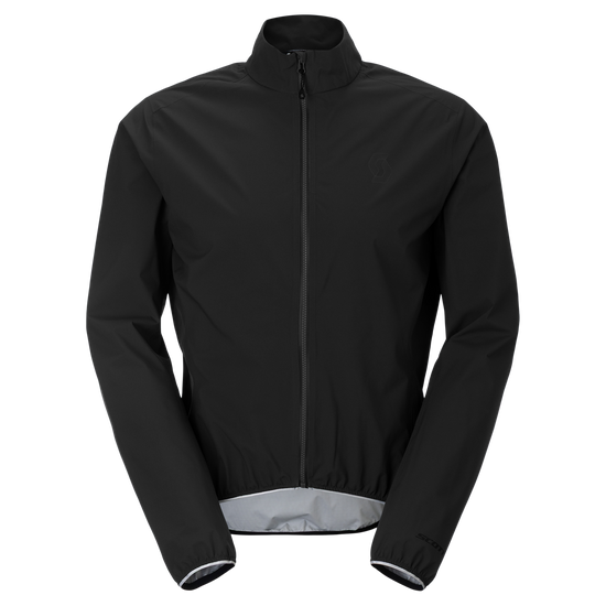 SCOTT Endurance Waterproof Fahrradjacke Herren Black Vorderansicht