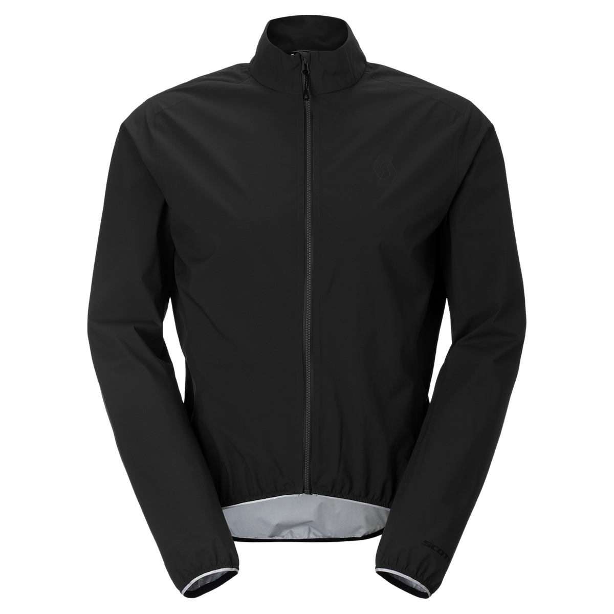 SCOTT Endurance Waterproof Fahrradjacke Herren Black Vorderansicht