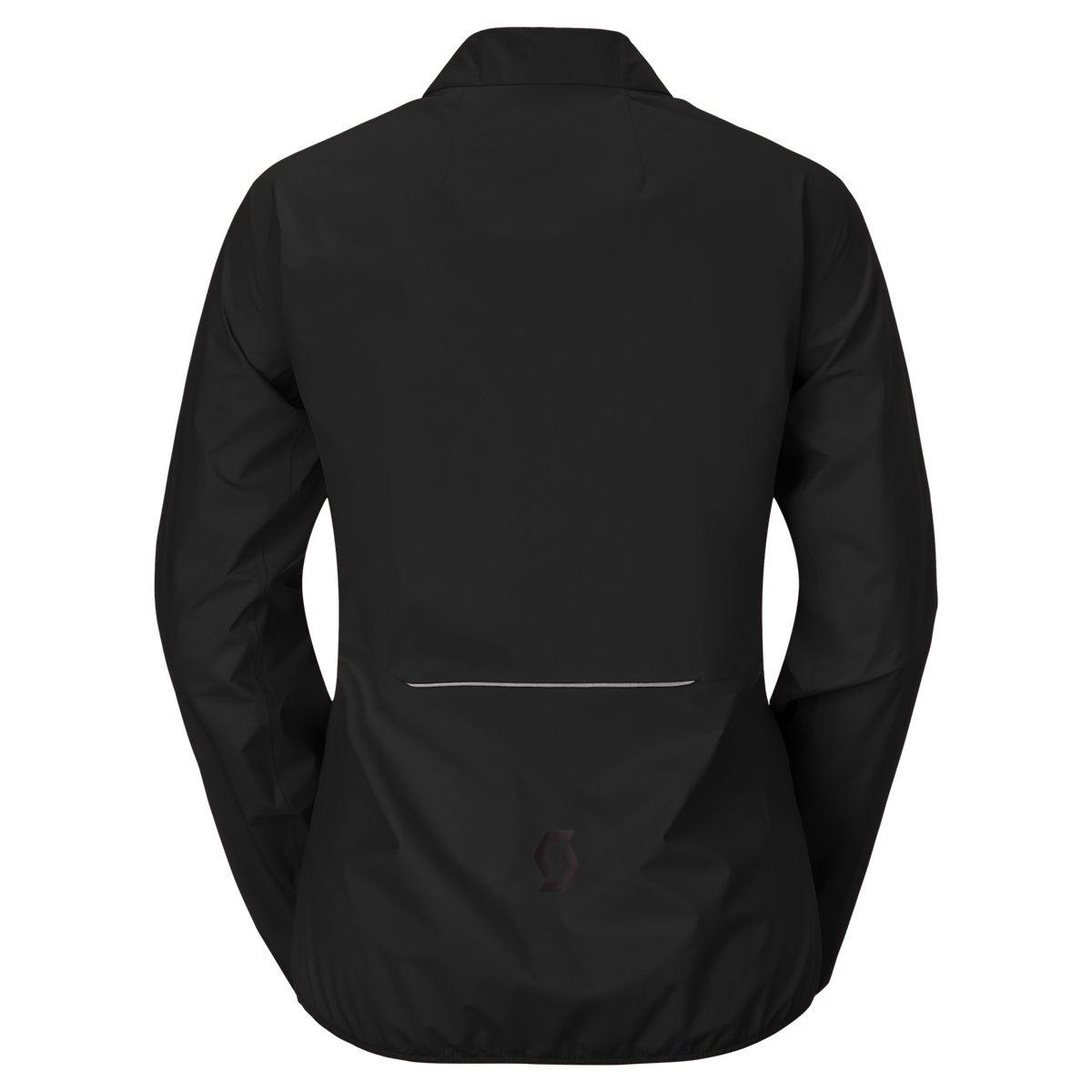 SCOTT Endurance Waterproof Fahrradjacke Damen Black Rückansicht