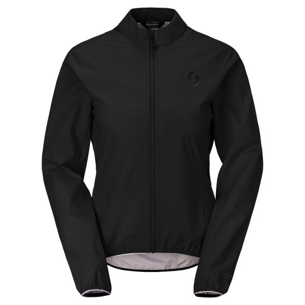 SCOTT Endurance Waterproof Fahrradjacke Damen Black Vorderansicht