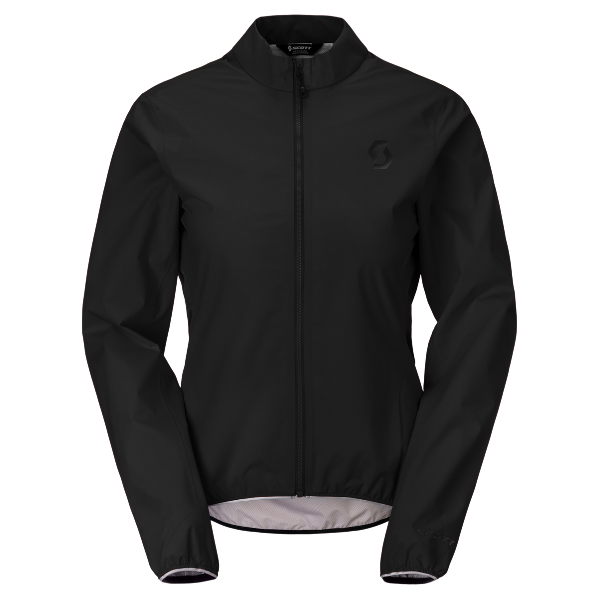 SCOTT Endurance Waterproof Fahrradjacke Damen Black Vorderansicht