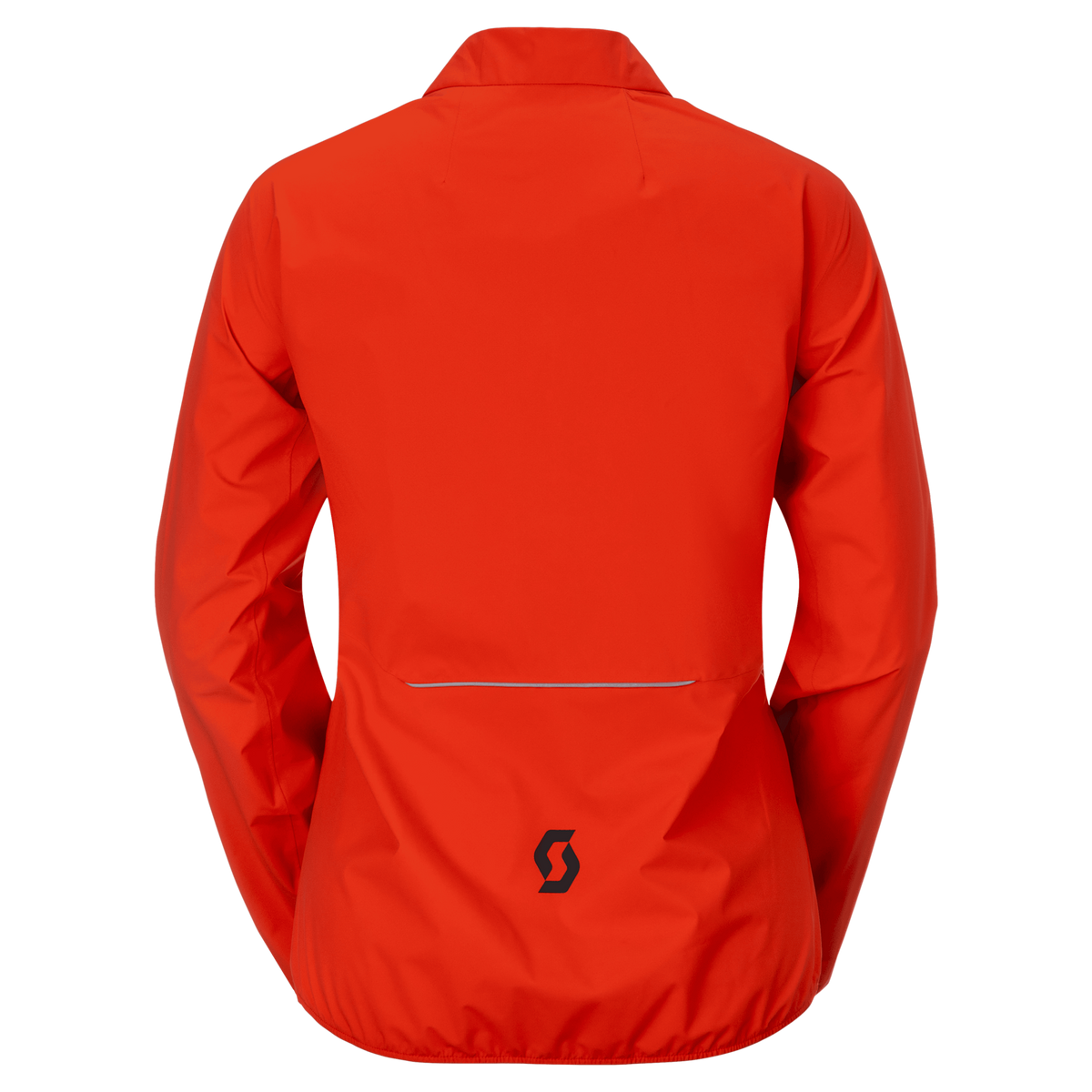 SCOTT Endurance Waterproof Fahrradjacke Damen Turbo Red Rückansicht