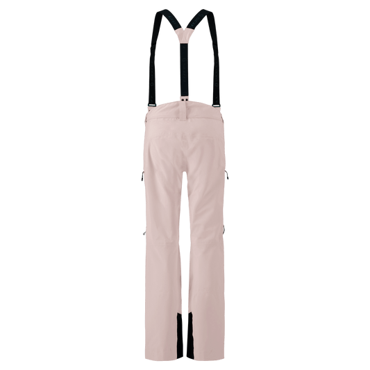 Pantaloni da sci SCOTT Explorair 3L da donna, colore Wax Pink – Vista posteriore