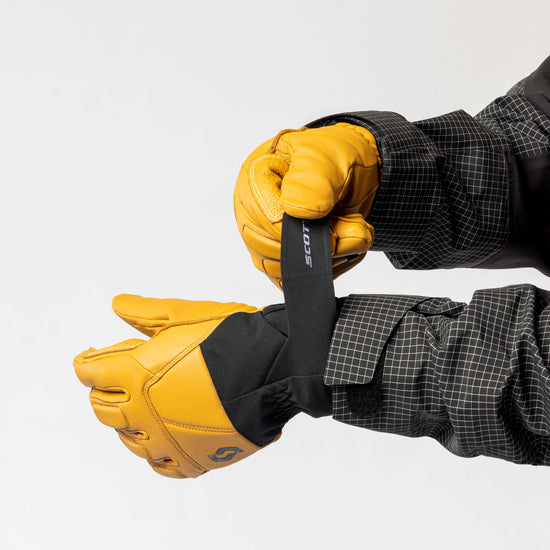Gants de sports d'hiver SCOTT Explorair Premium GORE-TEX – Noir – Utilisation 3