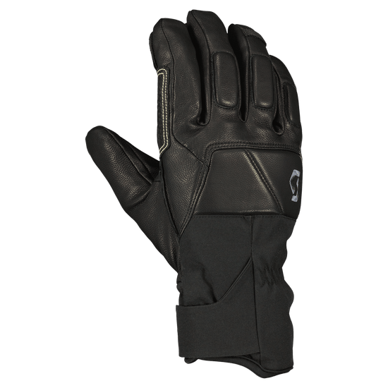 Gants de sports d'hiver SCOTT Explorair Premium GORE-TEX – Noir – Vue de face