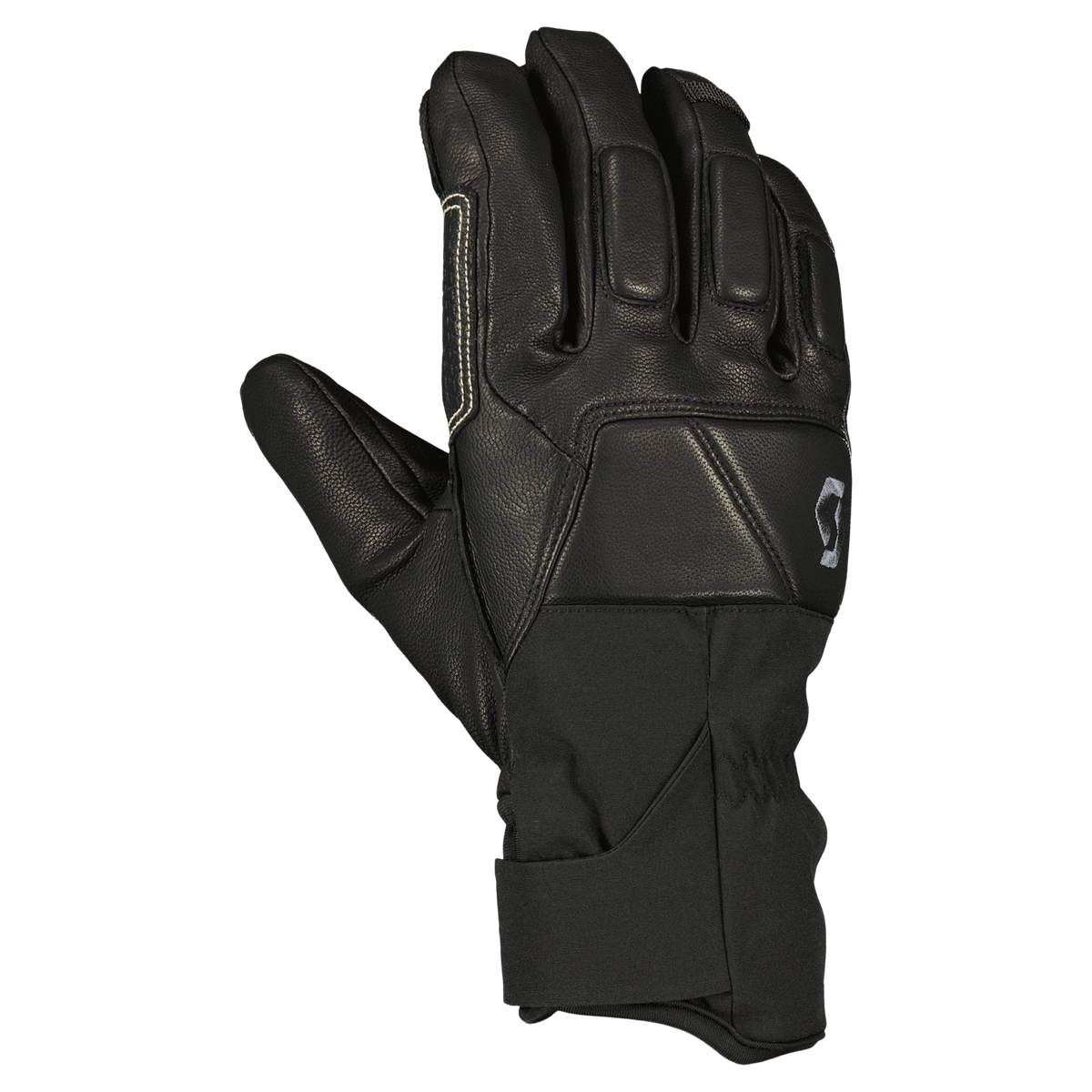 Gants de sports d'hiver SCOTT Explorair Premium GORE-TEX – Noir – Vue de face