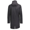 SCOTT Rain Coat FT regenjas heren zwart - grijs – achteraanzicht