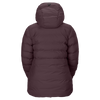 Veste de sports d'hiver SCOTT Ultimate Warm pour femme, couleur Cocoa Red – vue de dos