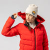 Veste de sports d'hiver SCOTT Ultimate Warm pour femme, couleur Cocoa Red – Vue détaillée et style de vie 2