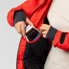Veste de sports d'hiver SCOTT Ultimate Warm pour femme, couleur Cocoa Red – Vue détaillée et style de vie 4