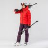 Veste de sports d'hiver SCOTT Ultimate Warm pour femme, couleur Cocoa Red – Vue détaillée et look de tous les jours 5