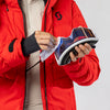 Veste de sports d'hiver SCOTT Ultimate Warm pour femme, couleur Cocoa Red – Vue détaillée et style de vie 8