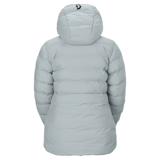 Veste de sports d'hiver SCOTT Ultimate Warm pour femme, couleur Mist Blue – vue de dos