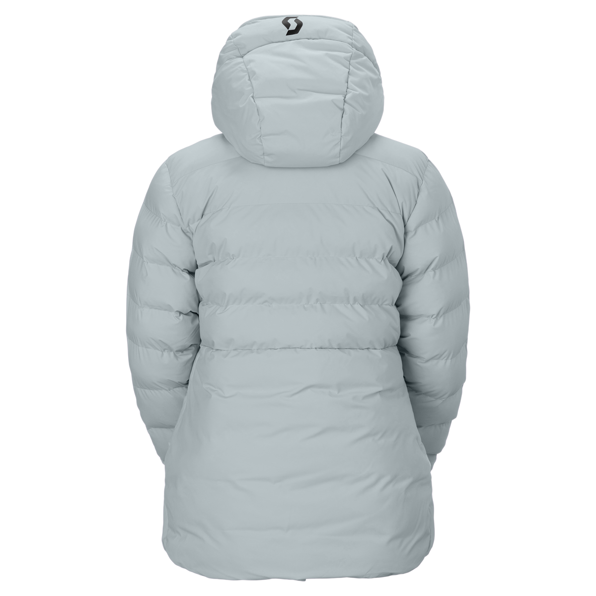 Veste de sports d'hiver SCOTT Ultimate Warm pour femme, couleur Mist Blue – vue de dos