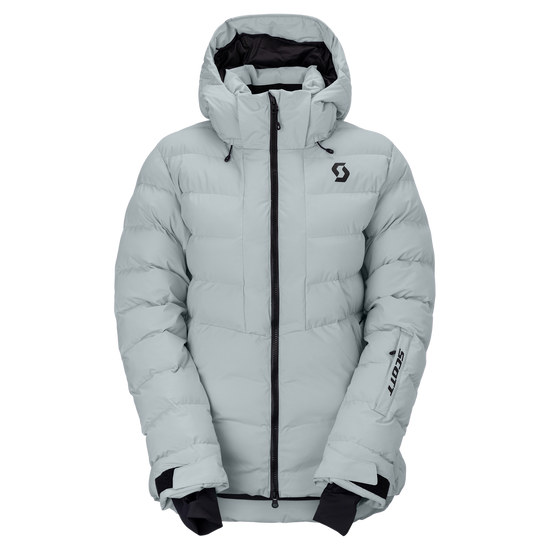 Veste de sports d'hiver SCOTT Ultimate Warm pour femme, couleur Mist Blue – vue de face