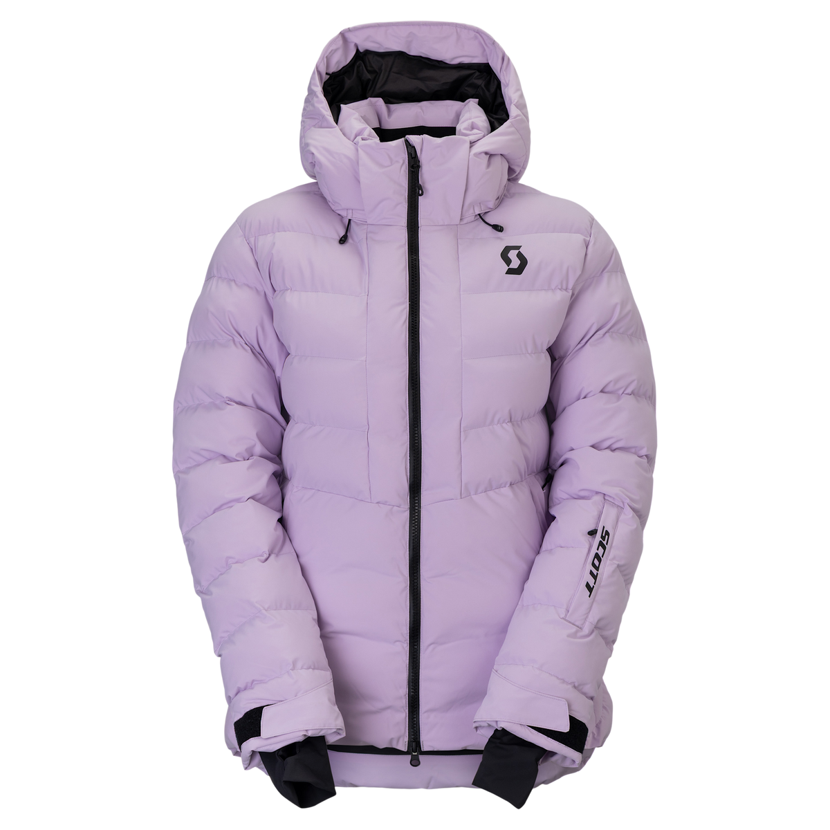 Veste de sports d'hiver SCOTT Ultimate Warm pour femme, couleur Sherbet Purple – Vue de face