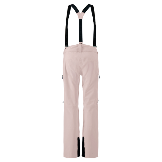 Pantalones de deportes de invierno SCOTT Explorair 3L para mujer, color Wax Pink – Vista trasera