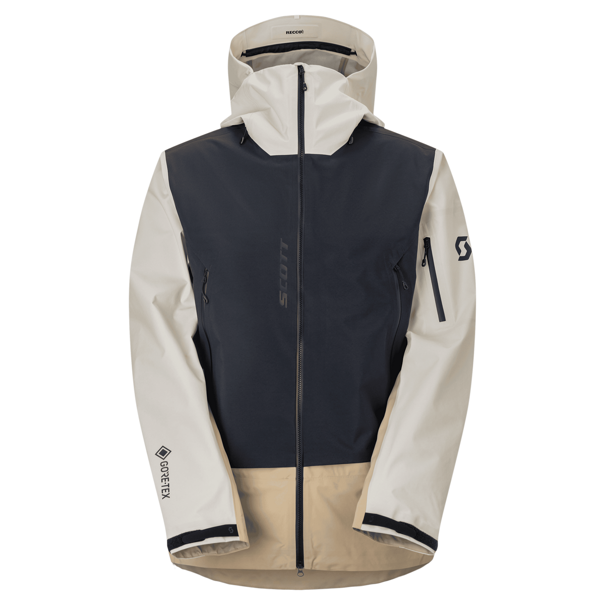 SCOTT Explorair GORE-TEX 3L Uomo Nero - Beige Latte