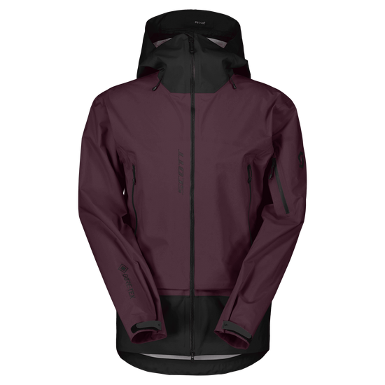 SCOTT Explorair GORE-TEX 3L da uomo, color Cocoa Red - Black