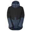 SCOTT Ultimate Dryo Men's Winter Sports Jacket – Black - Dusk Blue – Front View