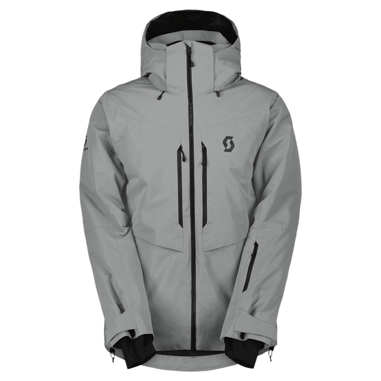 SCOTT Ultimate Dryo Men's Winter Sports Jacket – Fog Blue – Front View